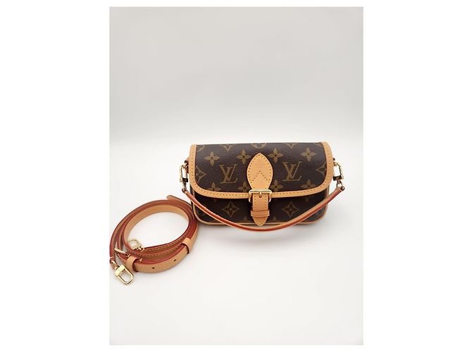 Louis Vuitton Borsa a tracolla Nano Diane Multicolore - vista 6
