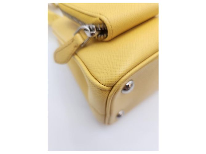 Prada Borsa Micro Tote Galleria Saffiano Multicolore - vista 10