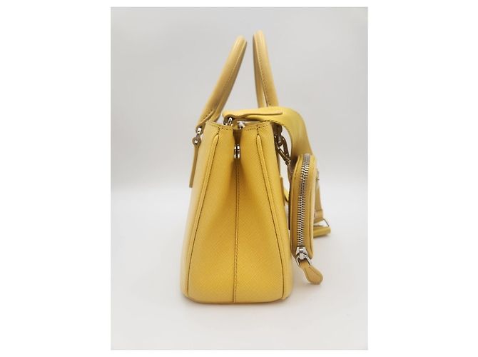 Prada Borsa Micro Tote Galleria Saffiano Multicolore - vista 7