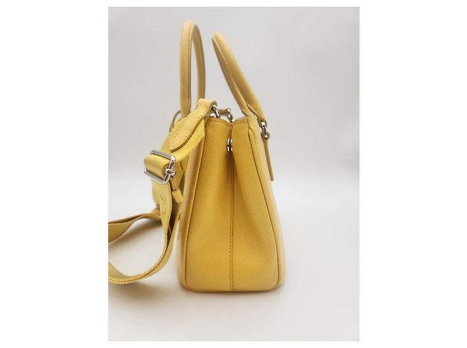 Prada Borsa Micro Tote Galleria Saffiano Multicolore - vista 8