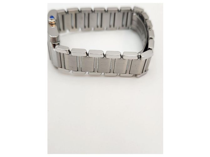 Cartier Tank Française Pequeña Acero - vista 11