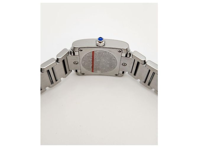 Cartier Tank Française Pequeña Acero - vista 14