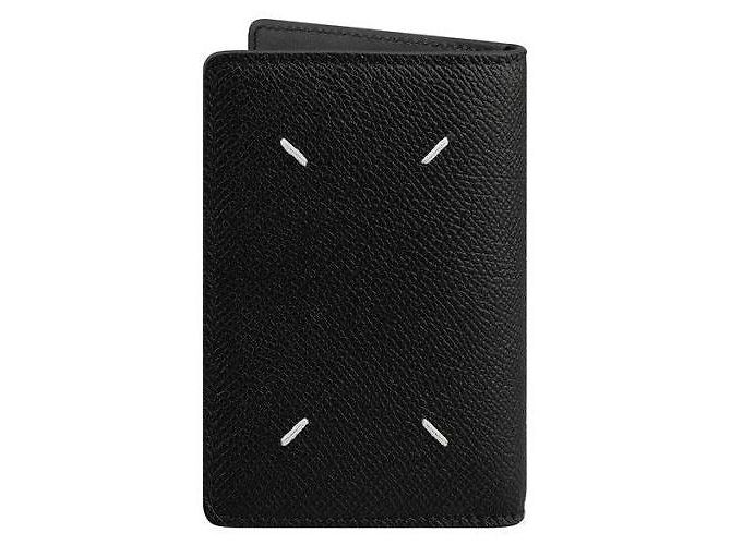 Maison Martin Margiela Stitch Folding Card Holder Black - view 3