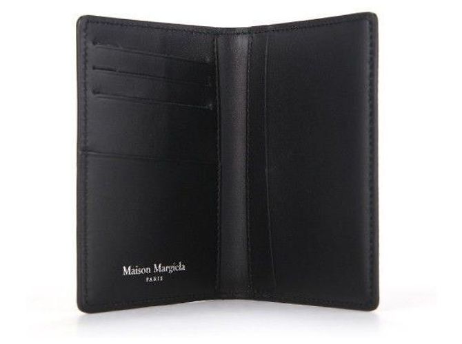 Maison Martin Margiela Stitch Folding Card Holder Black - view 4