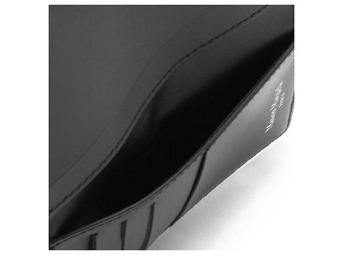Maison Martin Margiela Stitch Folding Card Holder Black - view 6