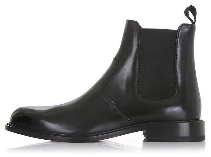 Dior Herren Embassy Leder Chelsea Stiefel Schwarz - Ansicht 3