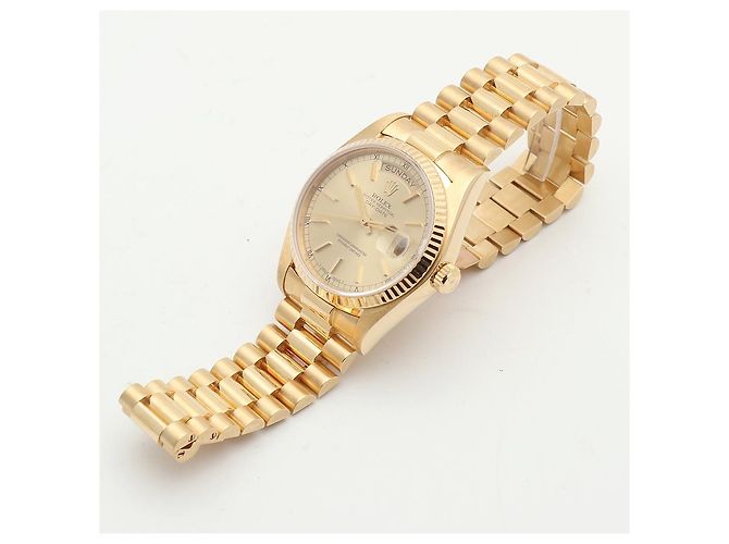Rolex Orologio da uomo in oro Day-Date D'oro - vista 14