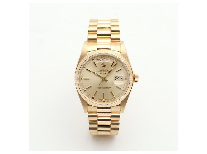 Rolex Orologio da uomo in oro Day-Date D'oro - vista 16