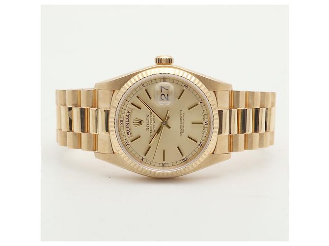 Rolex Orologio da uomo in oro Day-Date D'oro - vista 18