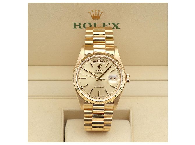Rolex Orologio da uomo in oro Day-Date D'oro - vista 2
