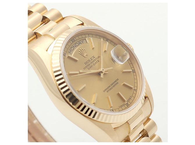 Rolex Orologio da uomo Day-Date in oro D'oro - vista 11