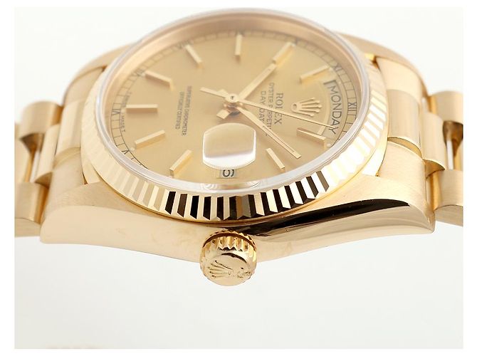 Rolex Orologio da uomo Day-Date in oro D'oro - vista 12