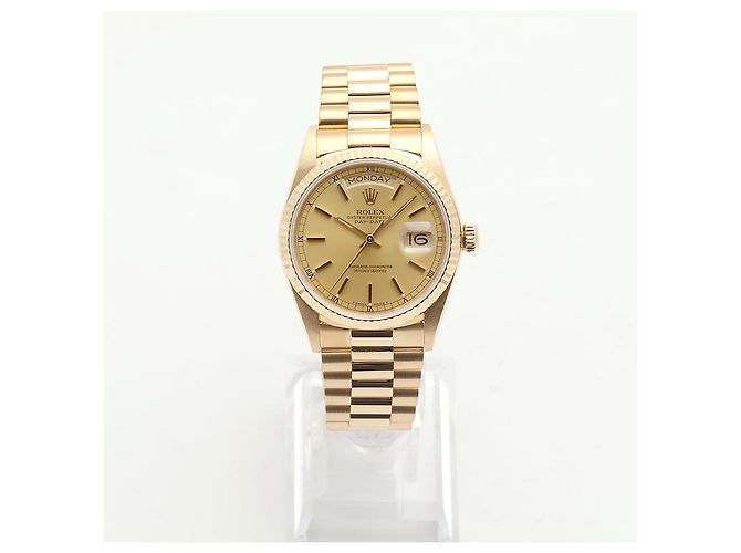 Rolex Orologio da uomo Day-Date in oro D'oro - vista 3