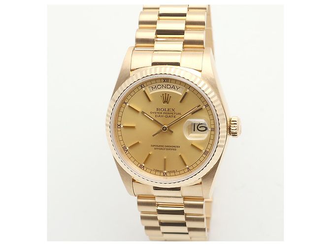 Rolex Orologio da uomo Day-Date in oro D'oro - vista 8