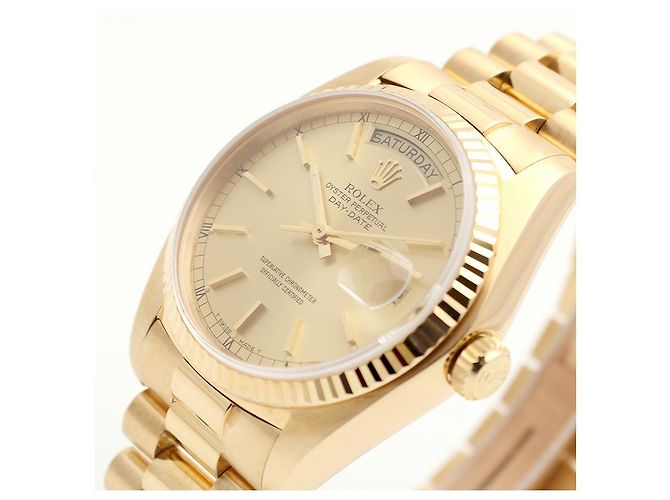 Rolex Orologio in oro da uomo Day-Date D'oro - vista 10