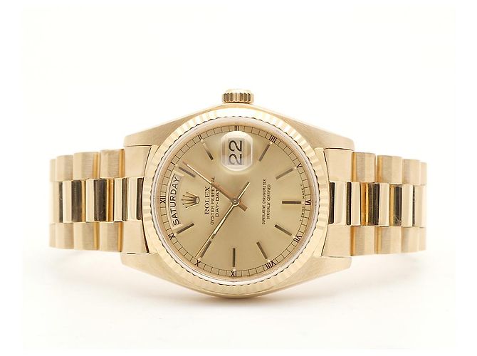 Rolex Orologio in oro da uomo Day-Date D'oro - vista 18