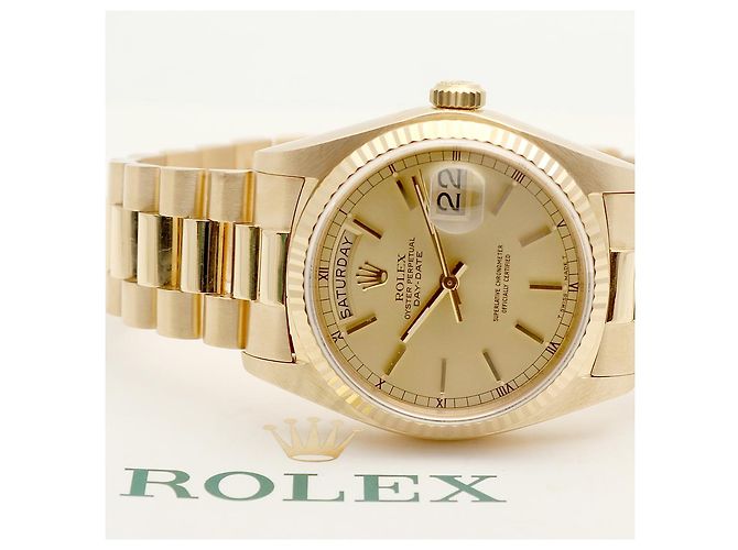Rolex Orologio in oro da uomo Day-Date D'oro - vista 22