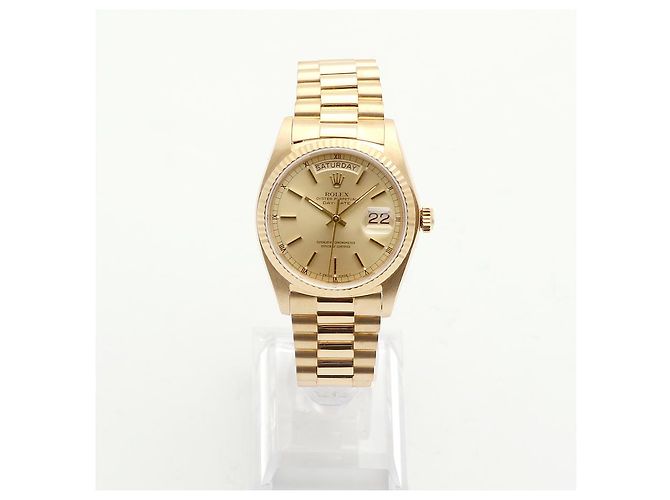 Rolex Orologio in oro da uomo Day-Date D'oro - vista 3