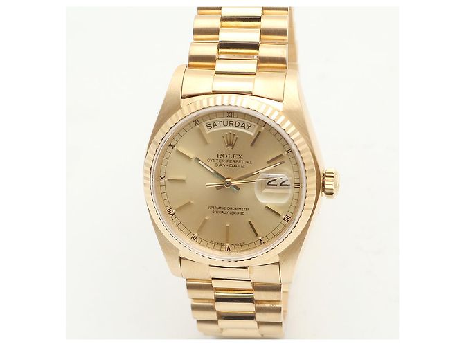 Rolex Orologio in oro da uomo Day-Date D'oro - vista 8