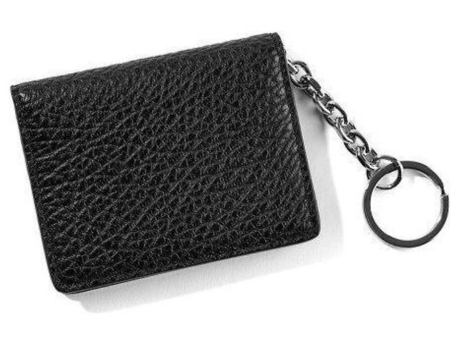 Maison Martin Margiela Stitch Keyring Card Holder Black - view 6