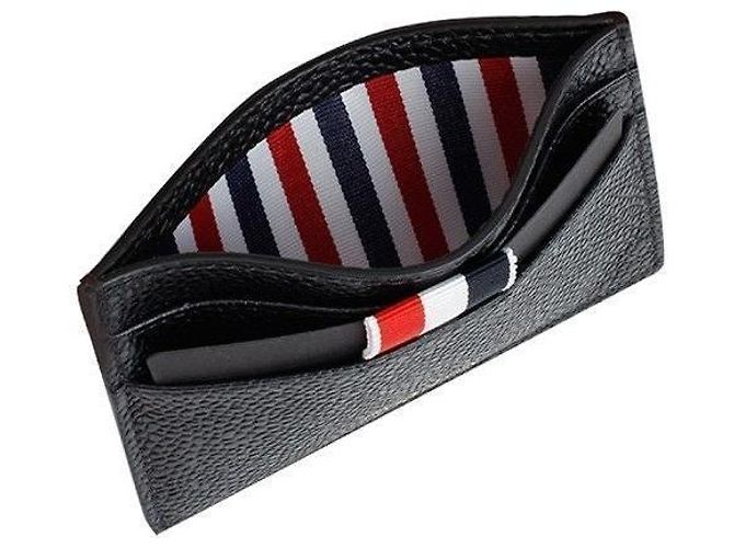 Thom Browne Card Wallet Black - view 4