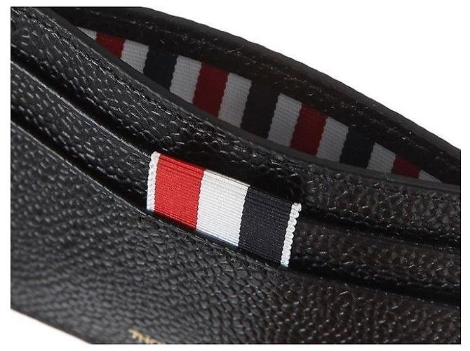 Thom Browne Card Wallet Black - view 6