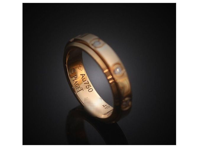 Piaget Anello Possession in Oro Rosa con Diamanti - vista 5
