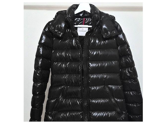 Moncler Maglione lungo imbottito mocha Nero - vista 4