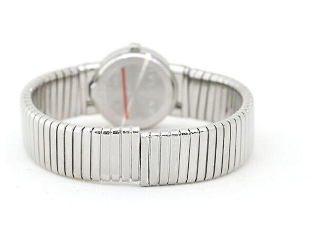 Bulgari Tubogas Stahl schwarzes Zifferblatt - Ansicht 4