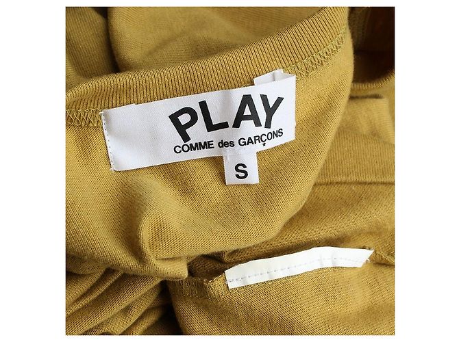 Comme Des Garcons Senf T-Shirt Comme des Garçons Gelb - Ansicht 3