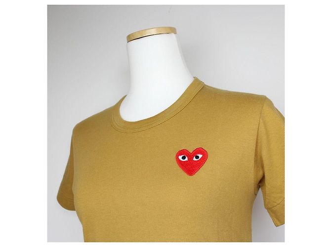 Comme Des Garcons Senf T-Shirt Comme des Garçons Gelb - Ansicht 4