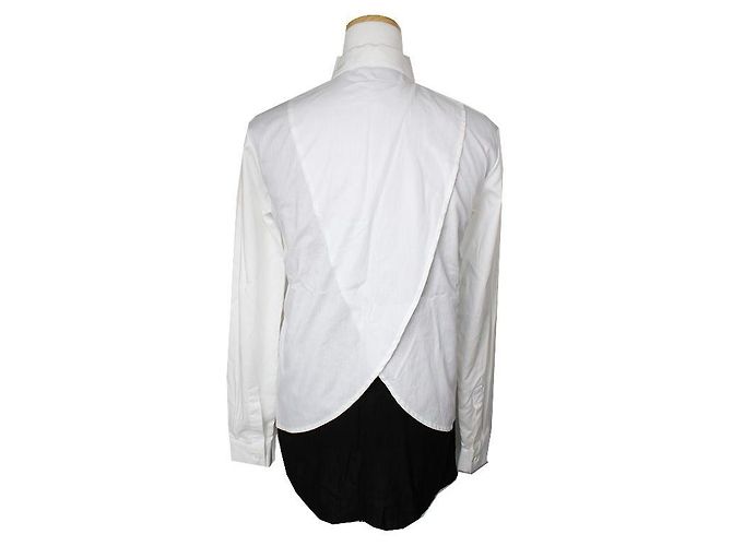 Maison Martin Margiela Weißes und schwarzes Hemd - Ansicht 2