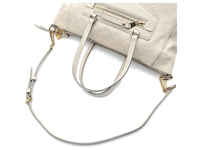 Louis Vuitton Empreinte Lumineuse PM Bianco - vista 5