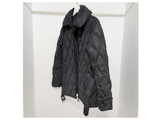 Moncler Jaqueta acolchoada com plumas Preto - vista 2
