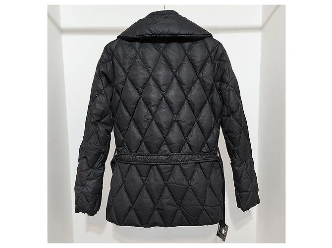 Moncler Jaqueta acolchoada com plumas Preto - vista 3