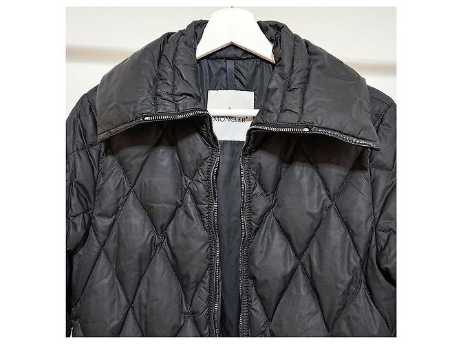 Moncler Jaqueta acolchoada com plumas Preto - vista 4