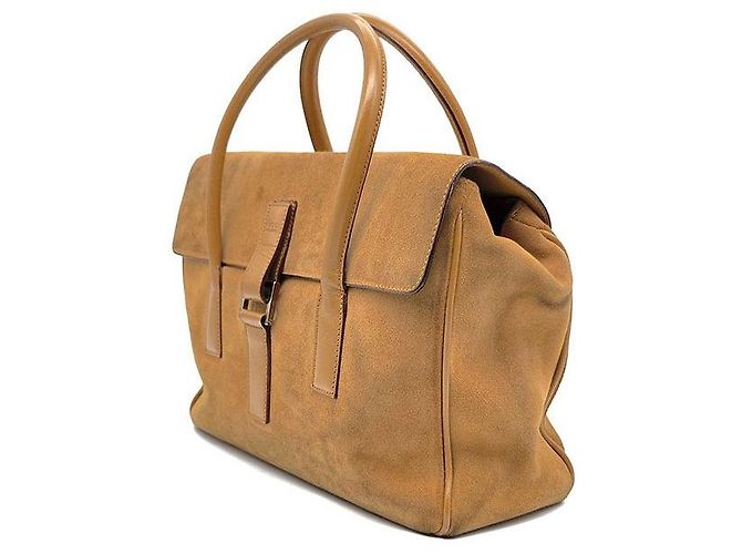 Gucci Suede Tote Bag Orange - Ansicht 2