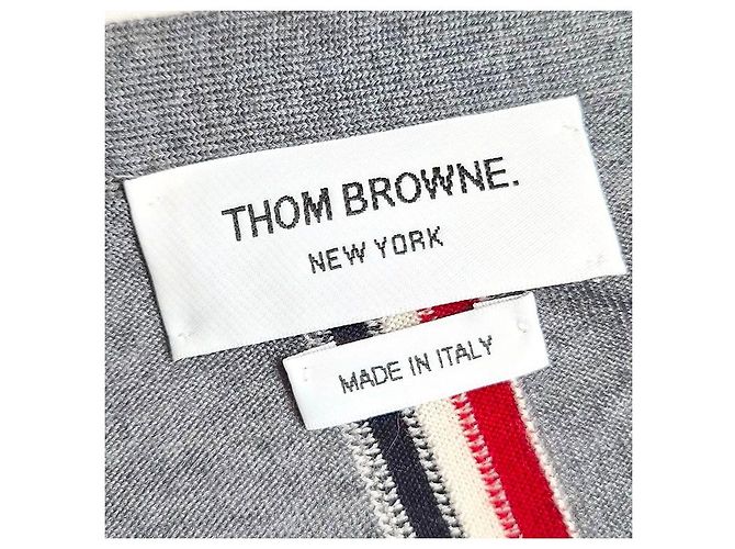 Thom Browne Entspanntes V-Ausschnitt-Cardigan aus Merinowolle Braun - Ansicht 6