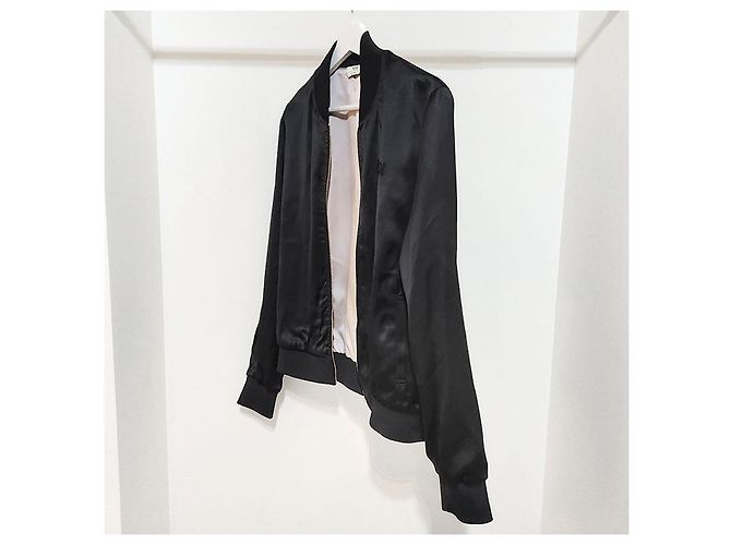 Fendi Rome Bomberjacke Schwarz - Ansicht 2