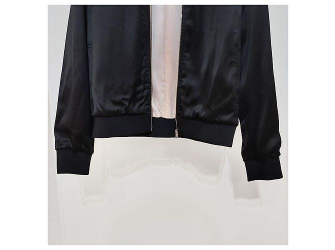 Fendi Rome Bomberjacke Schwarz - Ansicht 5