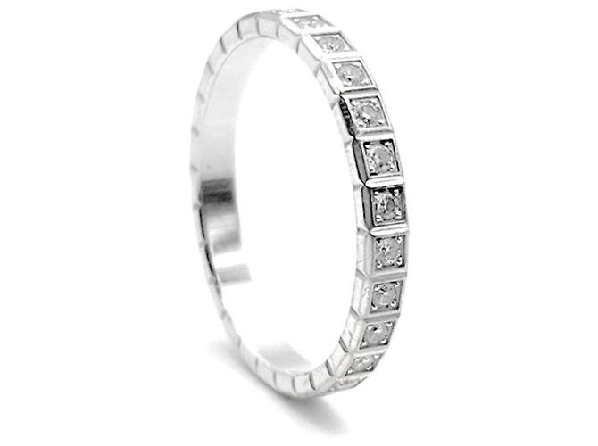 Chopard Diamond Ice Cube Ring Silvery - view 2