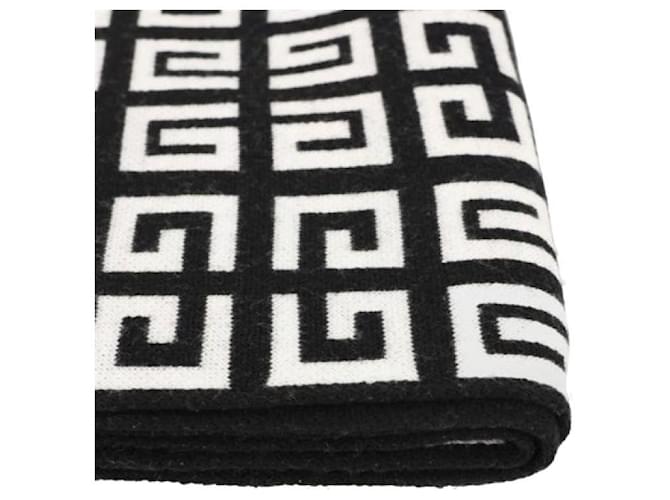 Givenchy Cachecol de lã Preto - vista 9
