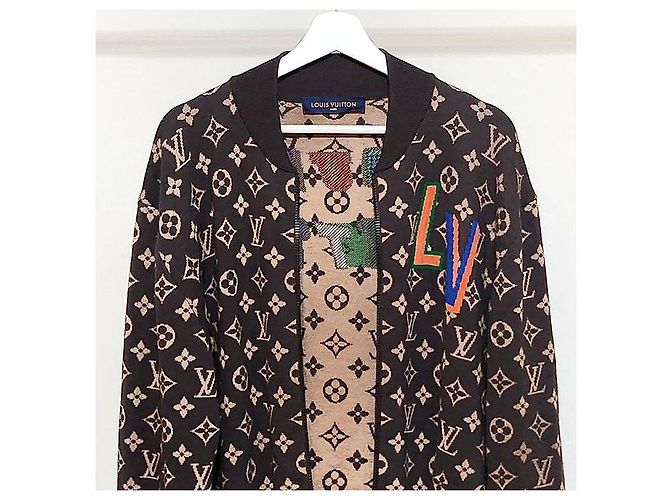 Louis Vuitton NBA Grafik Bomberjacke Schwarz - Ansicht 4