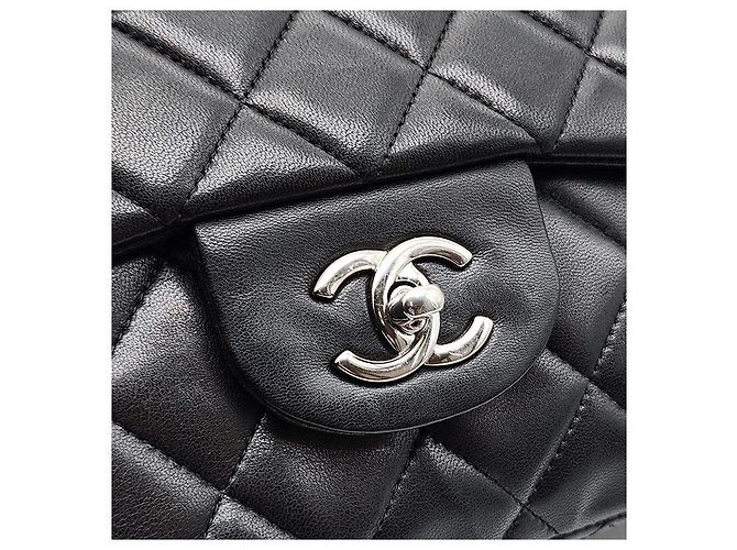 Chanel Jumbo Classico in pelle di agnello Nero - vista 8