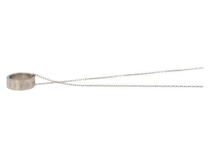 Maison Martin Margiela Collana con numeri Argento - vista 5