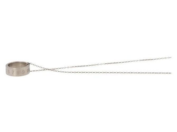 Maison Martin Margiela Collana con numeri Argento - vista 7