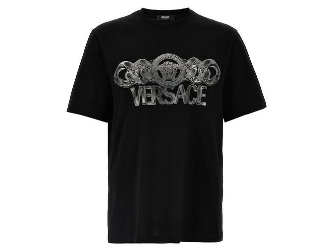 Versace Medusa On Chain T-Shirt Schwarz - Ansicht 4
