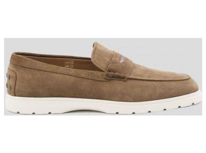 Tod's Mocassino in scamosciato Marrone - vista 3