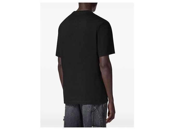 Versace Camiseta Logo Maxi Corrente - vista 6