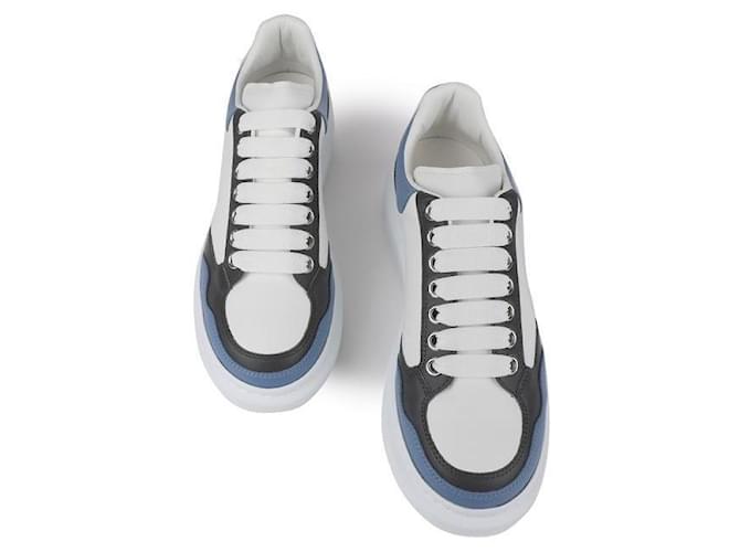 Alexander Mcqueen Sneakers Oversized Blu - vista 4